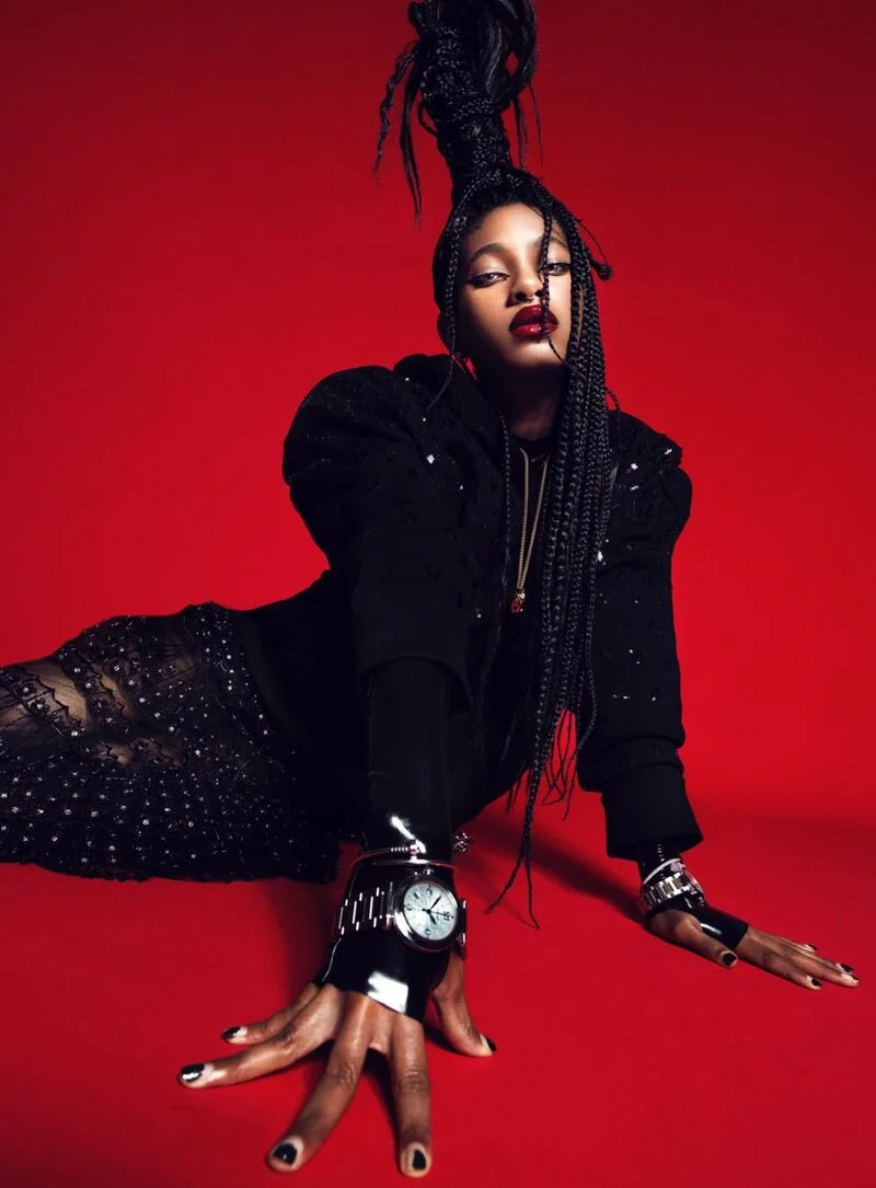 Willow Smith's Rock Revival Chat in V Magazine by Dania Curvy